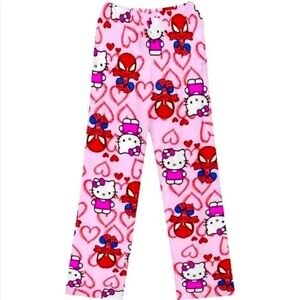 Hello kitty spider man pajamas